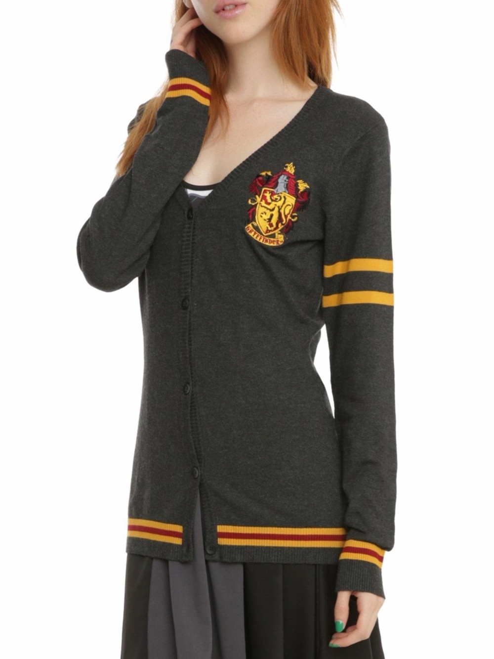 Warner Bros. Harry Potter Charcoal Knit Label Sweater